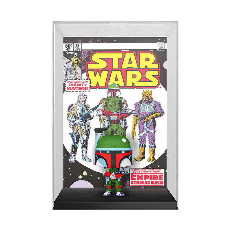 Star Wars: The Empire Strikes Back Boba Fett Funko Pop! Comic Cover Figure #04 with Case