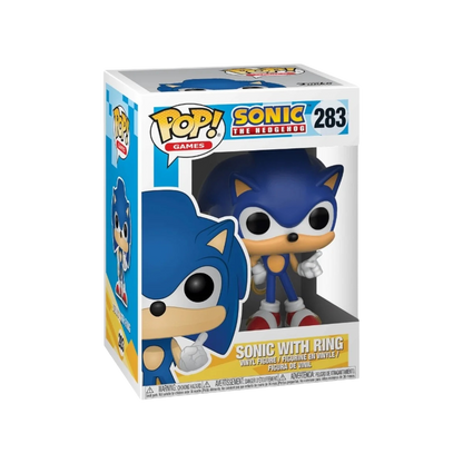 Sonic the Hedgehog with Ring Funko Pop! Vinyl Figure #283