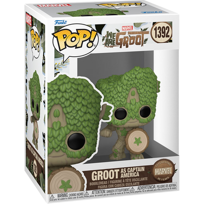 We Are Groot as Captain America Funko Pop! Vinyl Figure #1392